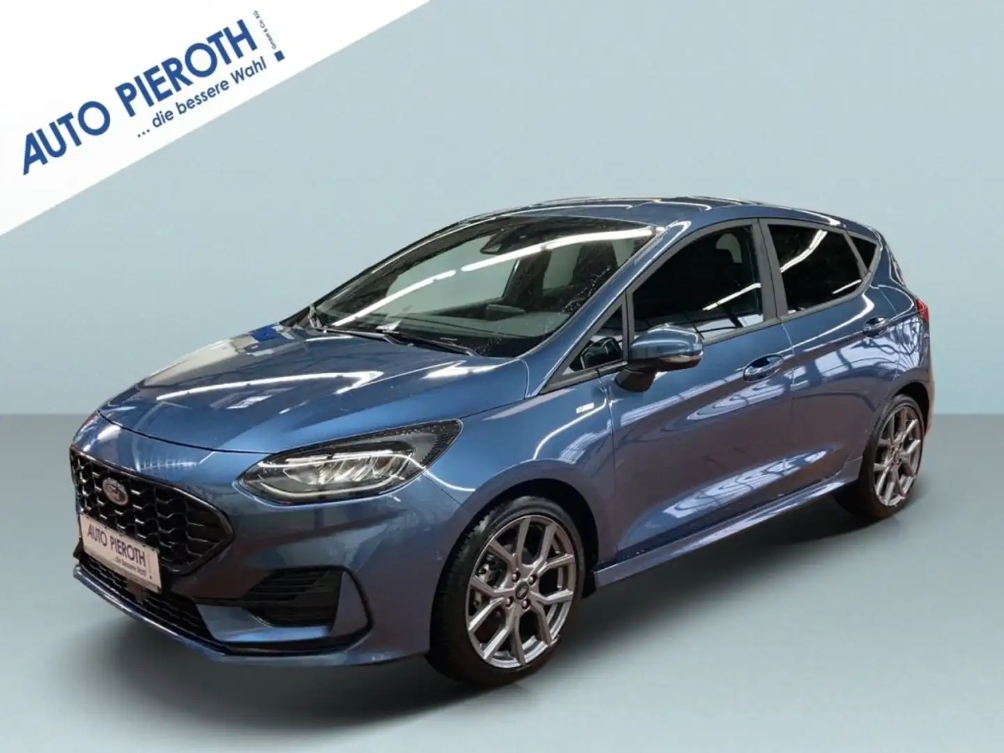 Ford Fiesta 1.0 EcoBoost S&S ST-LINE (JHH) Azul - 2