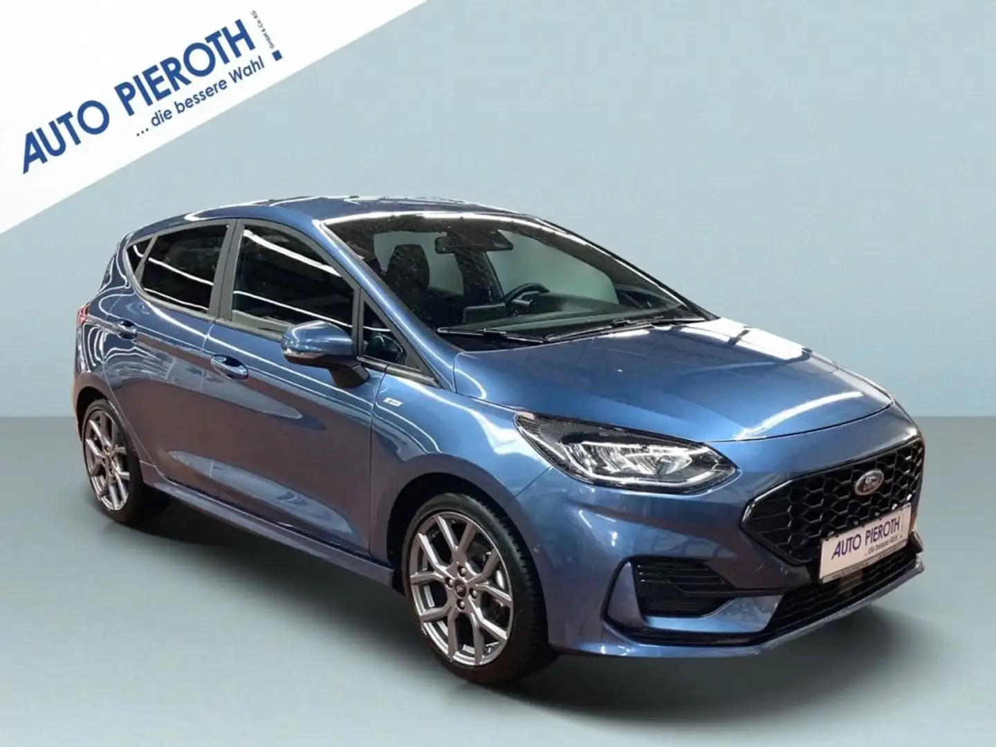 Ford Fiesta 1.0 EcoBoost S&S ST-LINE (JHH) Azul - 1