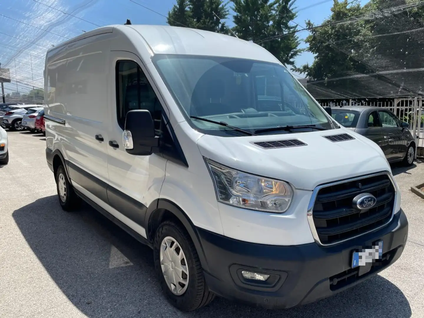 Ford Transit 350 2.0TDCi EcoBlue 130CV PM-TM Furgone Trend Blanc - 1