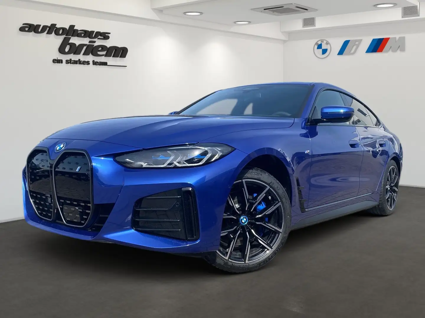BMW i4 eDrive35 SOFORT VERFÜGBAR ! Niebieski - 1