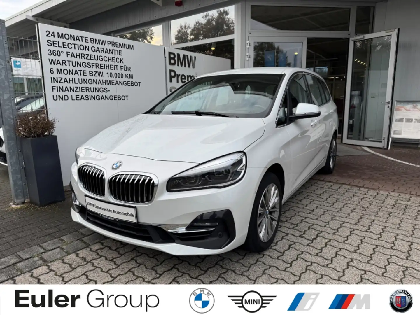 BMW 220 Gran Tourer i HUD 3.Sitzreihe Navi Leder Soundsyst Blanc - 1