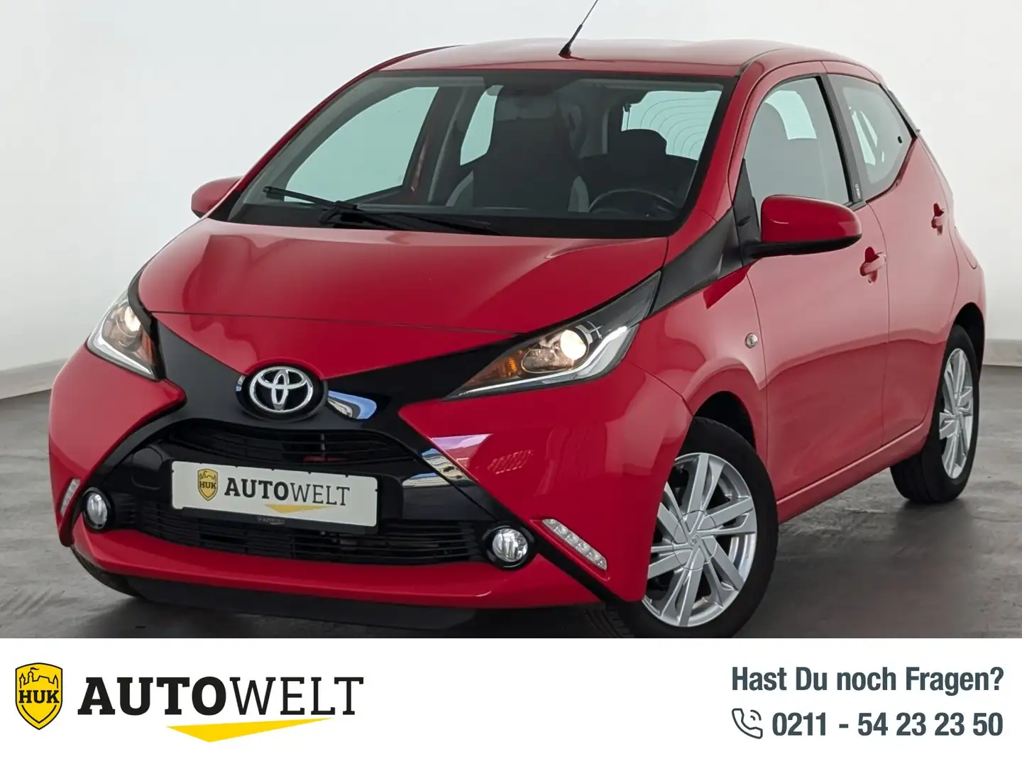 Toyota Aygo Aygo 1.0 x-play Team D BLUETOOTH+KLIMA+RFK+ Rouge - 1