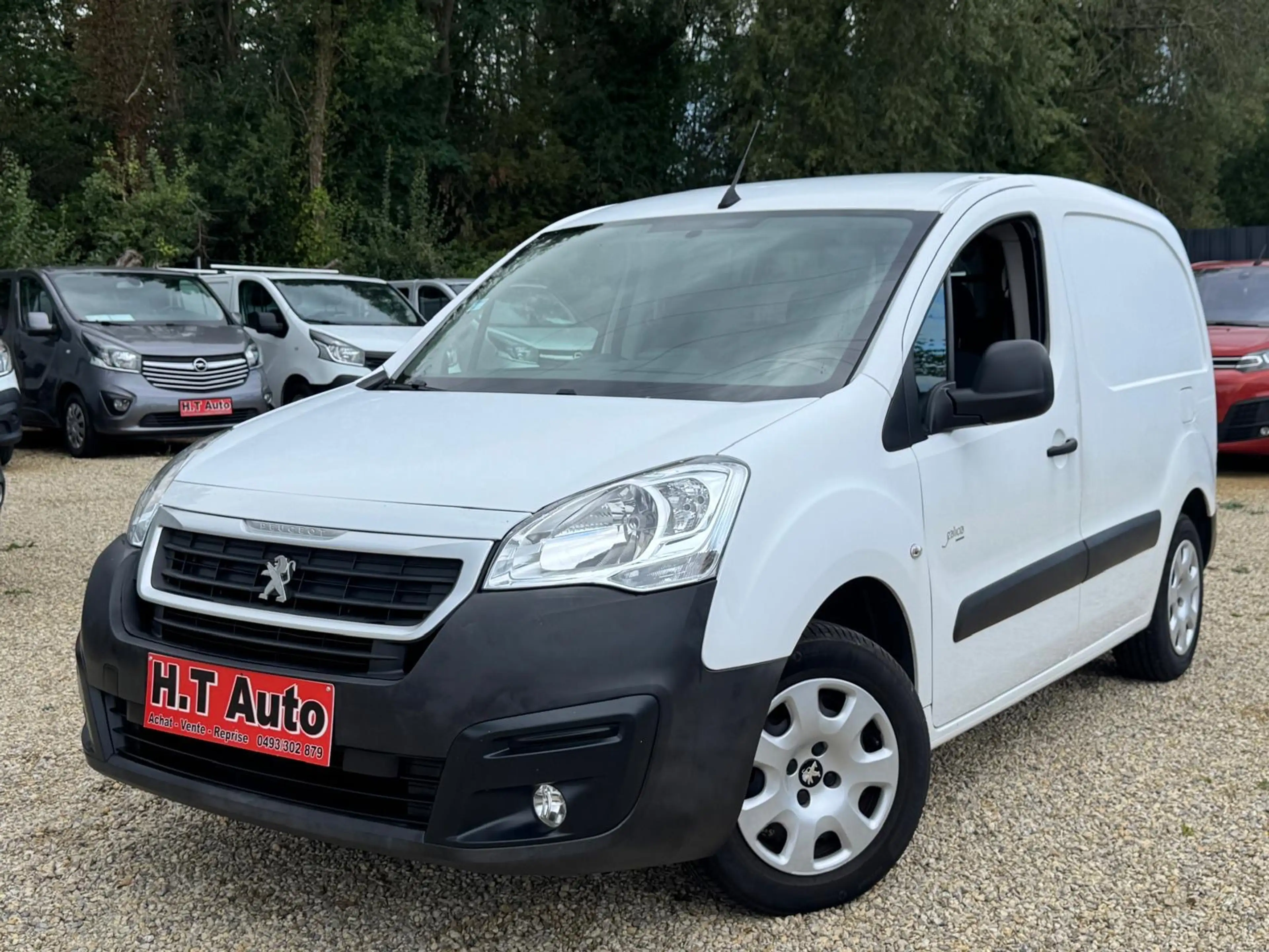 Peugeot Partner 1.6 BlueHDi/Utilitaire/3 places/Airco/Gps/Tvac