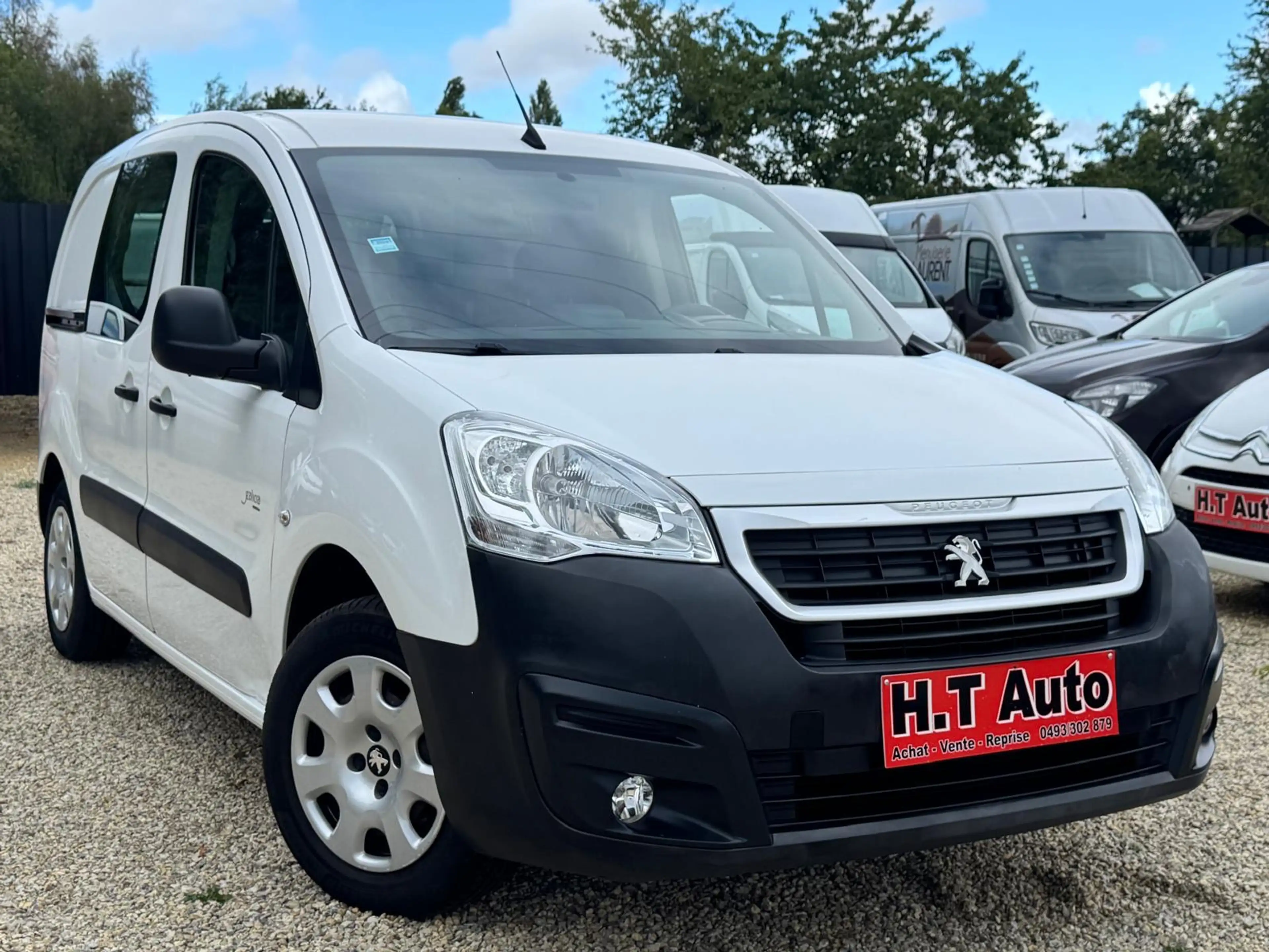 Peugeot Partner 1.6 BlueHDi/Utilitaire/3 places/Airco/Gps/Tvac — photo 2