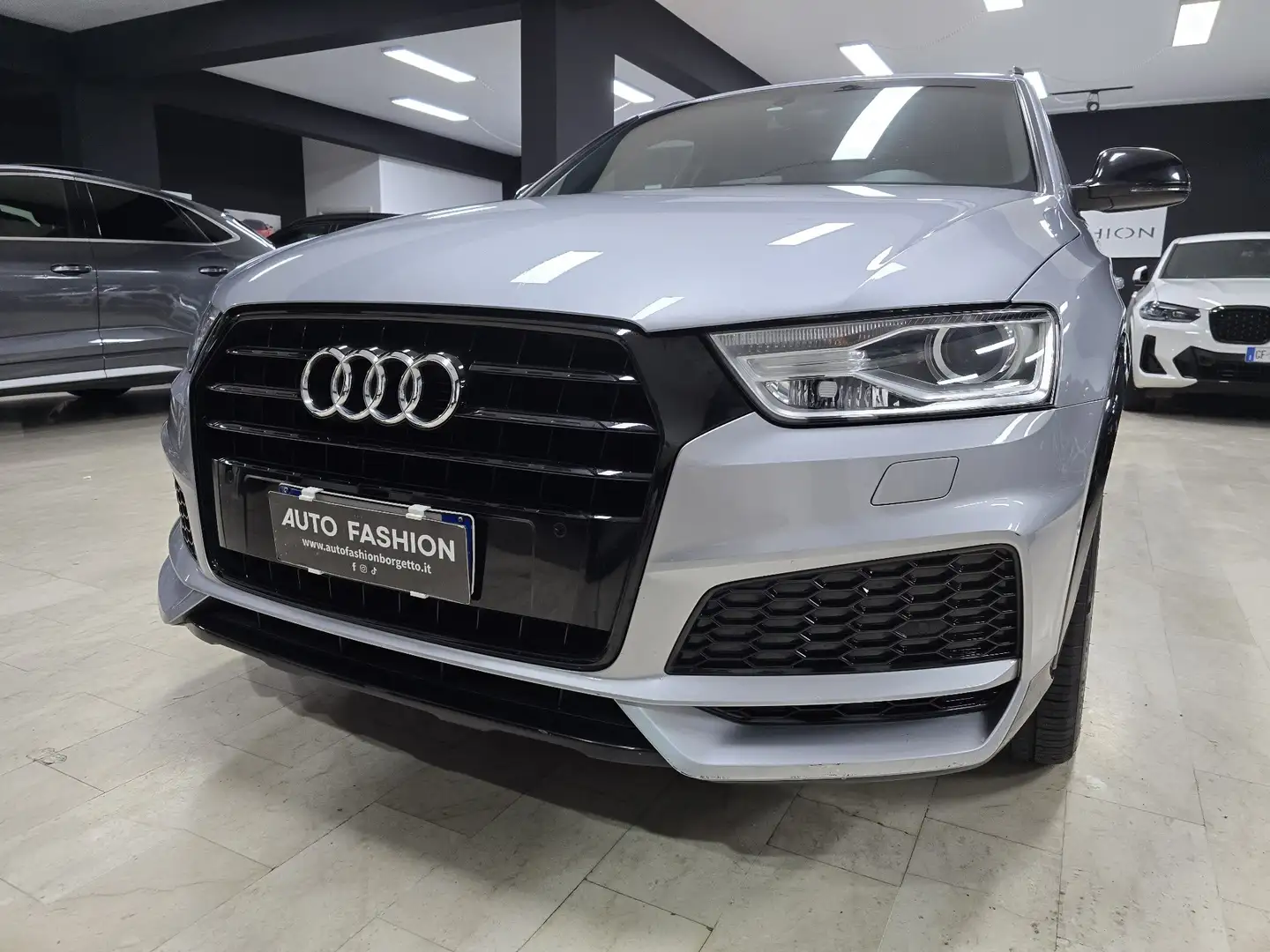Audi Q3 Q3 I 2017 2.0 tdi Sline 120cv s-tronic Argento - 2