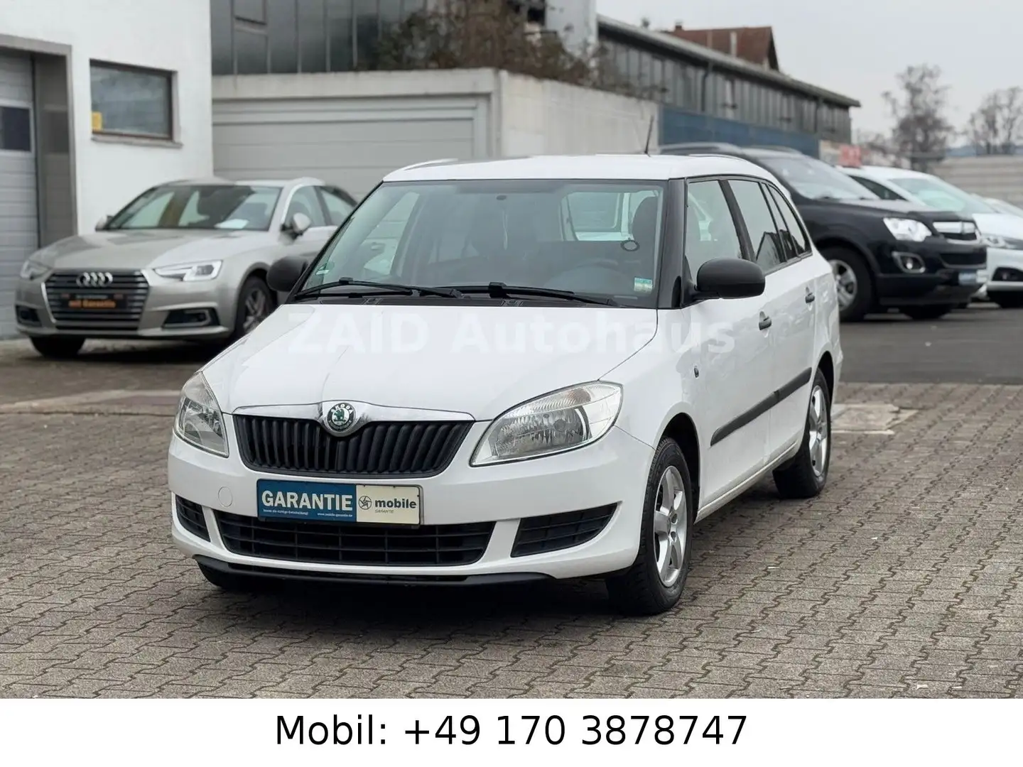 Skoda Fabia Combi Special*1HAND*PDC*Neu Zahnriemen Weiß - 1