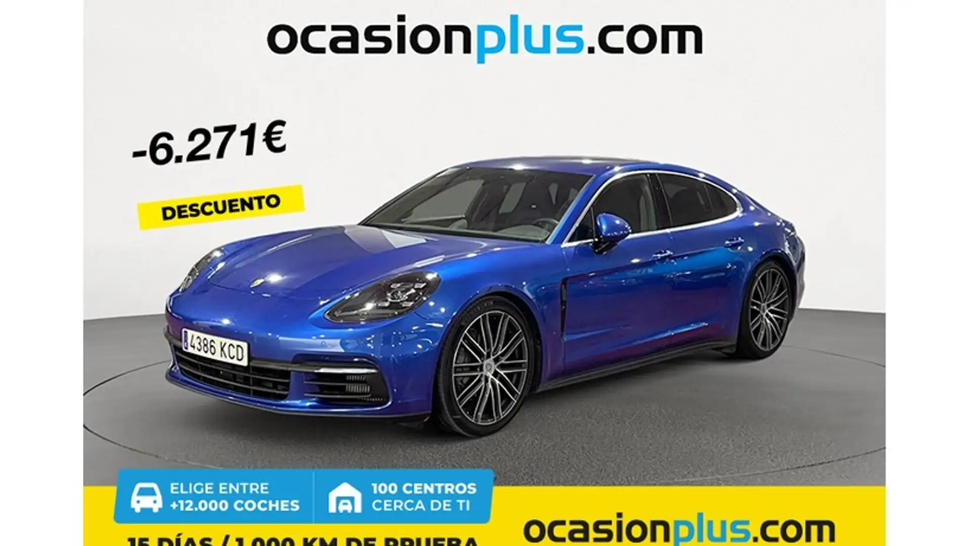 Porsche Panamera 4S Aut. Azul - 1