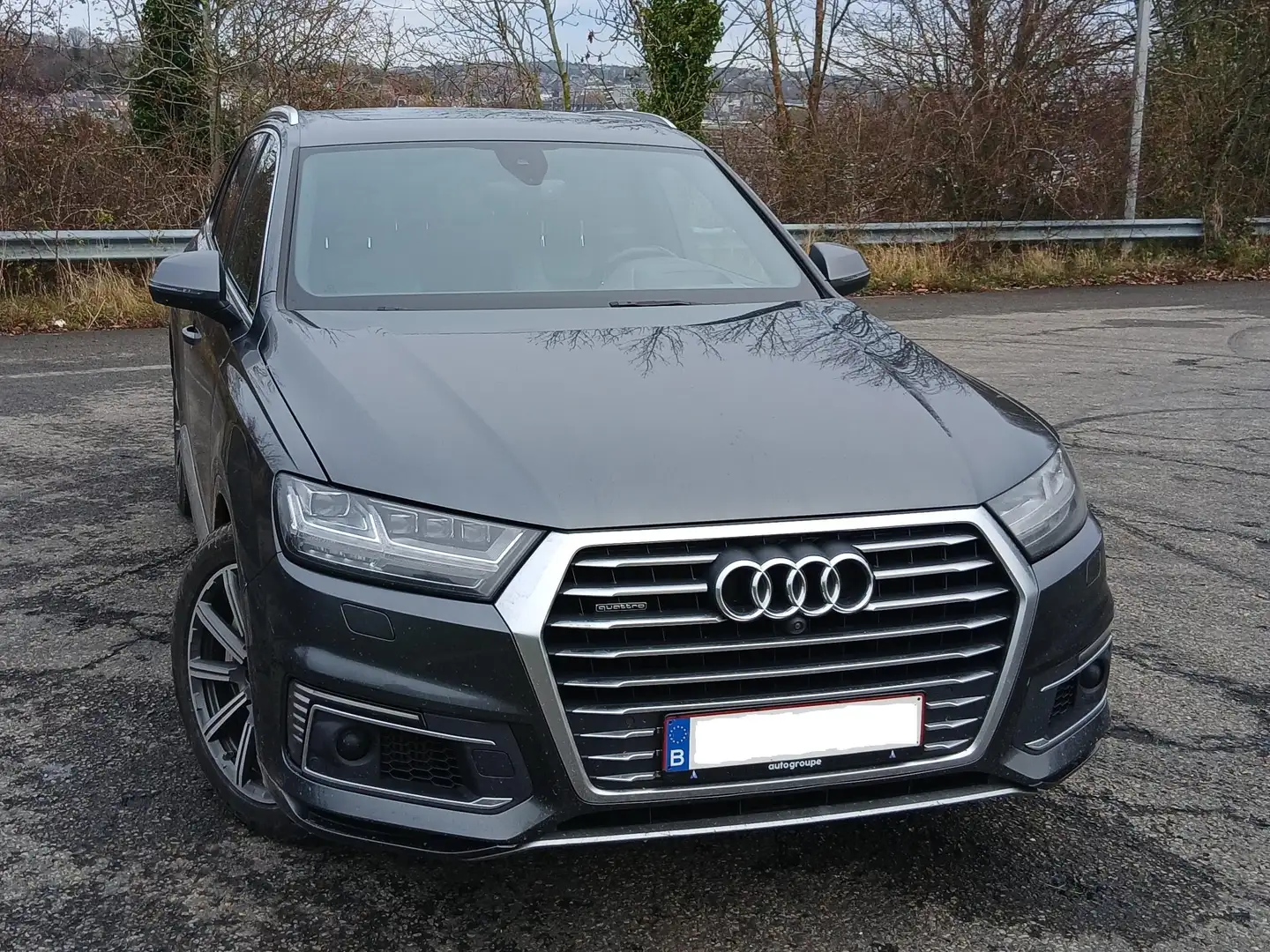 Audi Q7 3.0 TDI V6 / S line / full option Gris - 1
