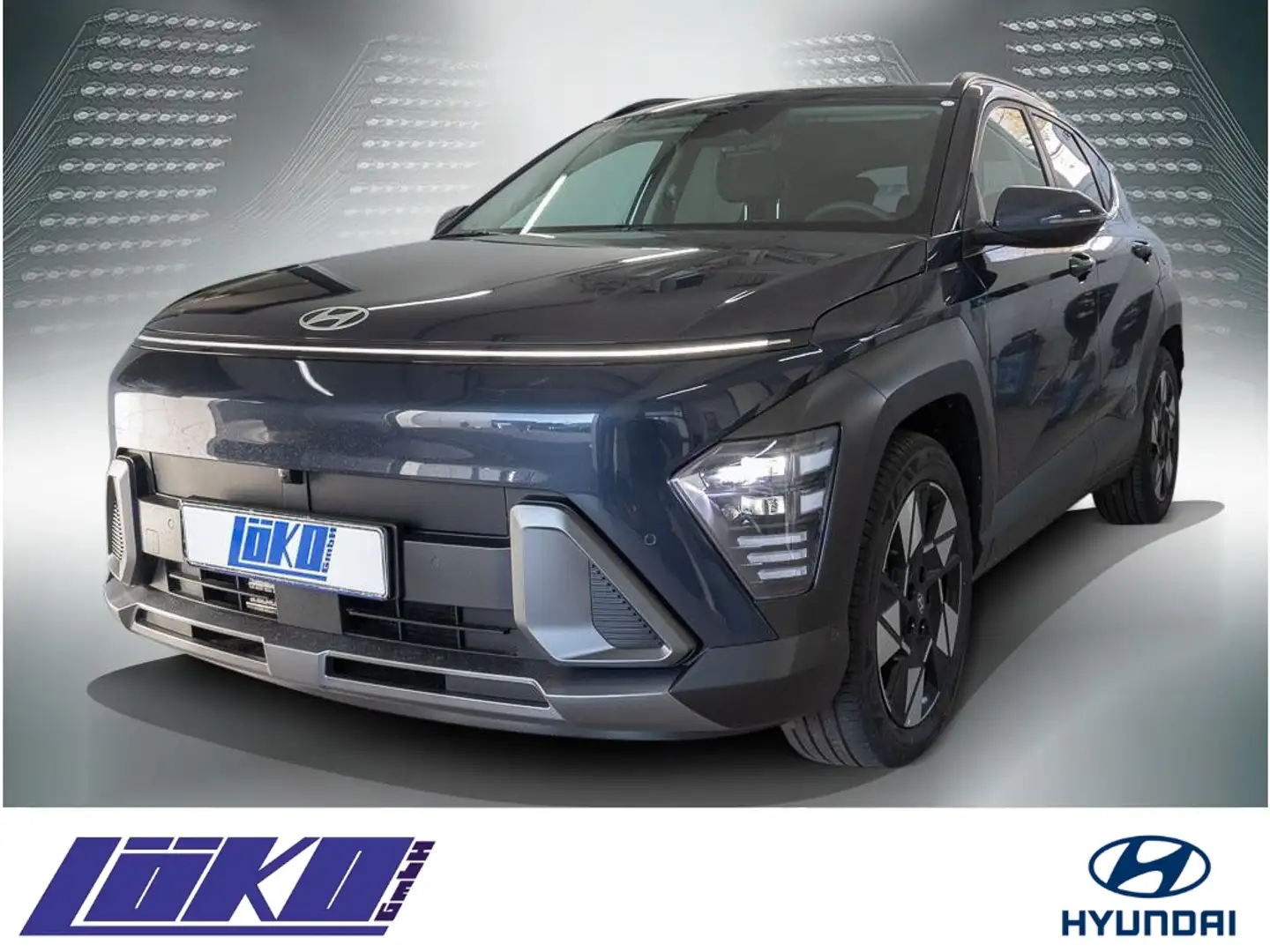 Hyundai KONA Kona Prime Hybrid 2WD 1.6 T-GDI Navi*Memory Sitze* Blau - 1