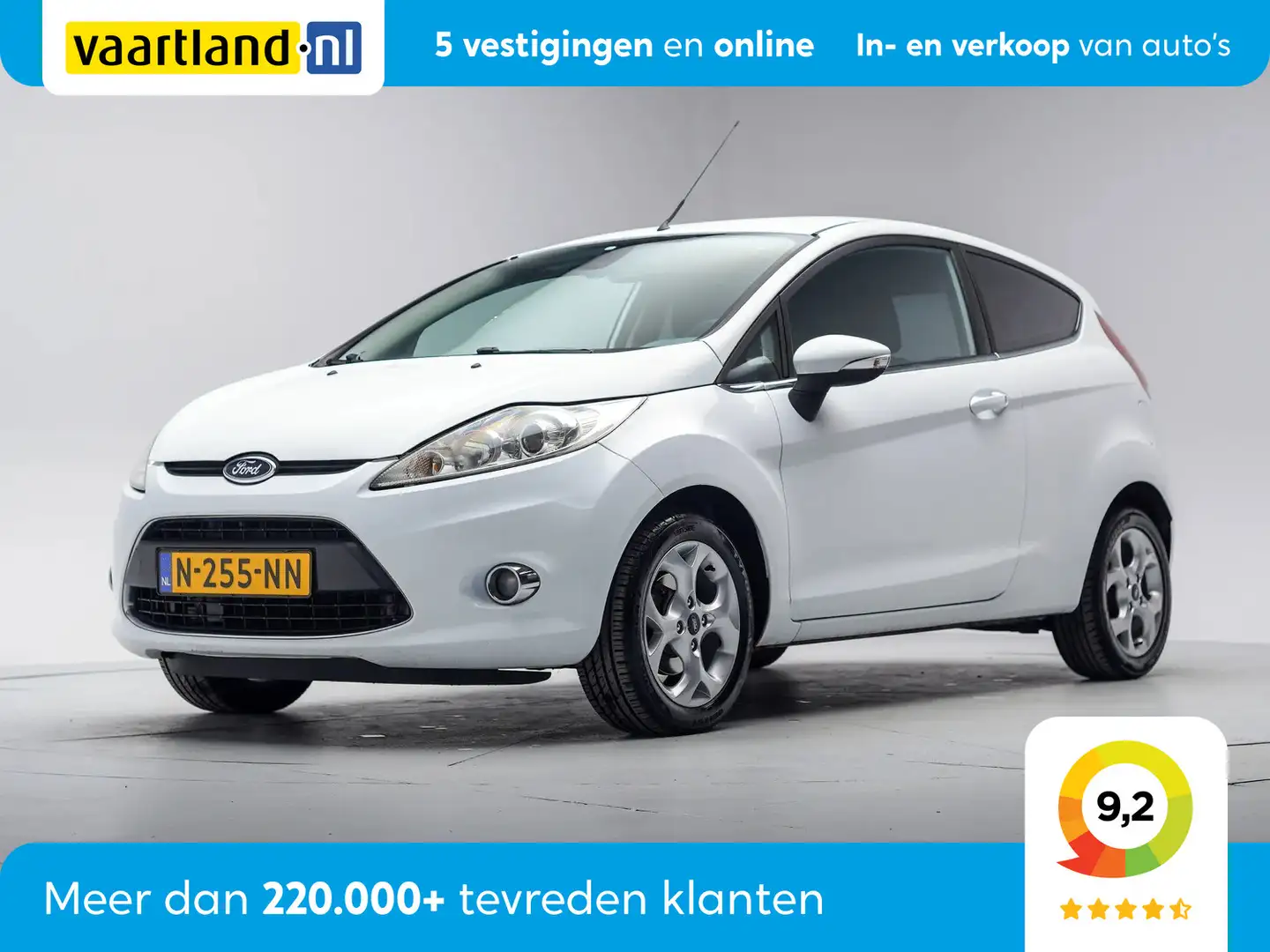 Ford Fiesta 1,25 Trend [ Airco stoelverwarming licht metalen v Bianco - 1