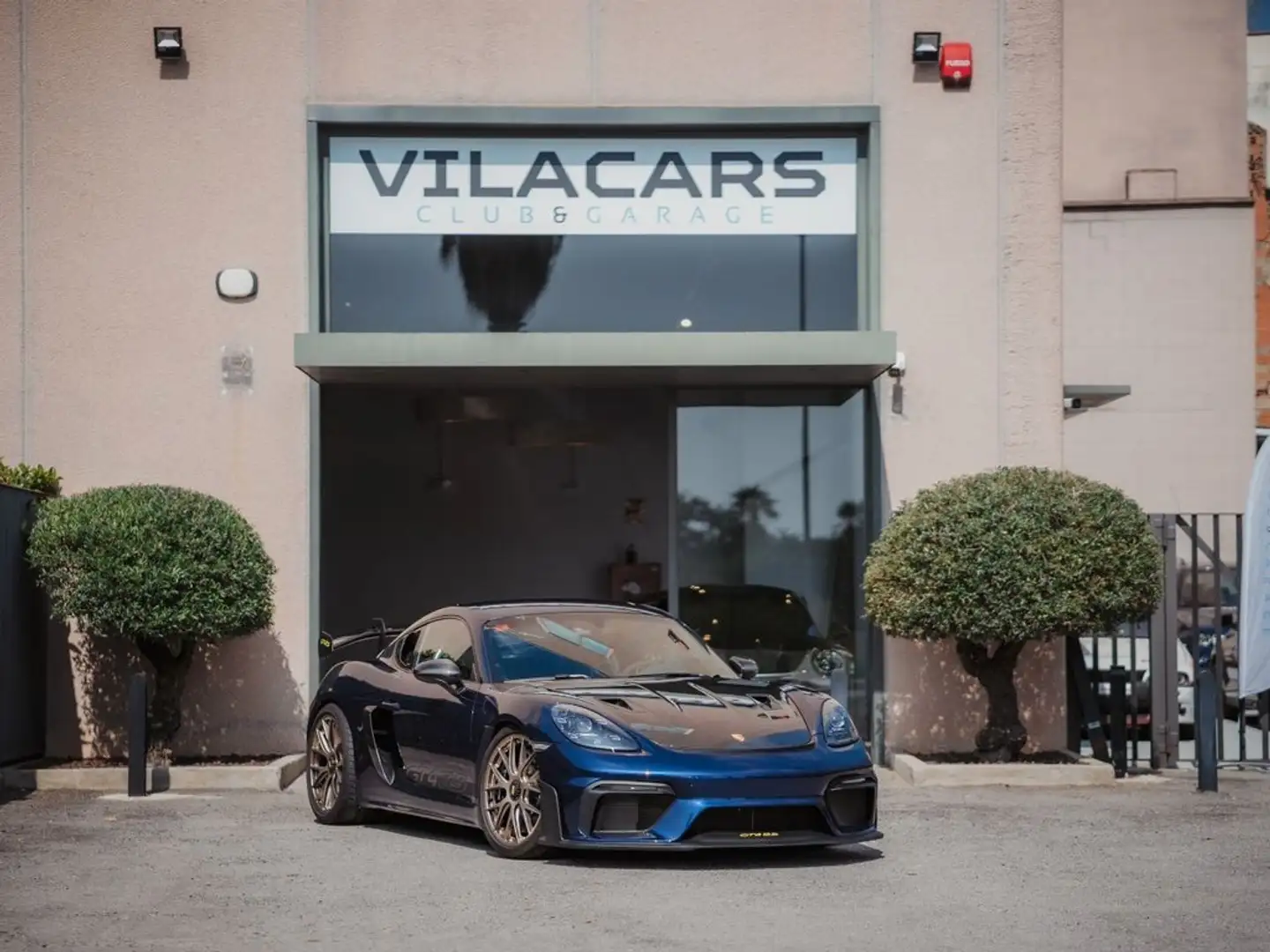 Porsche 918 Cayman GT4 RS Bleu - 1