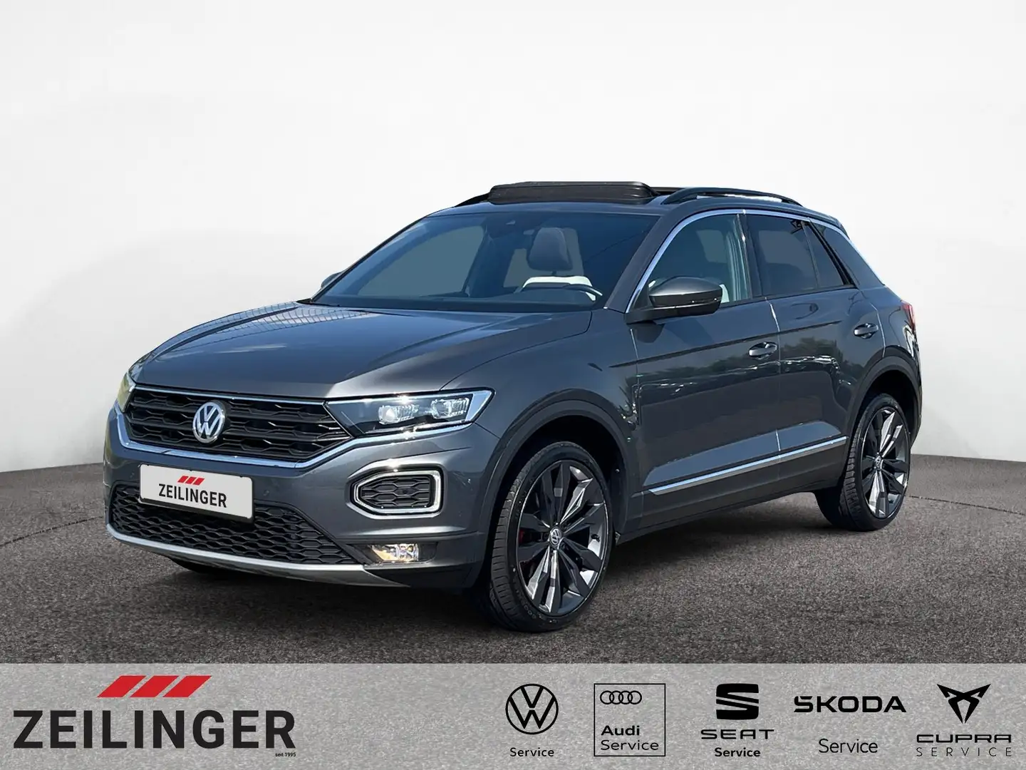 Volkswagen T-Roc Sport 4Motion TSI DSG|AHK|PANO|19"|DCC|ACC Grau - 1
