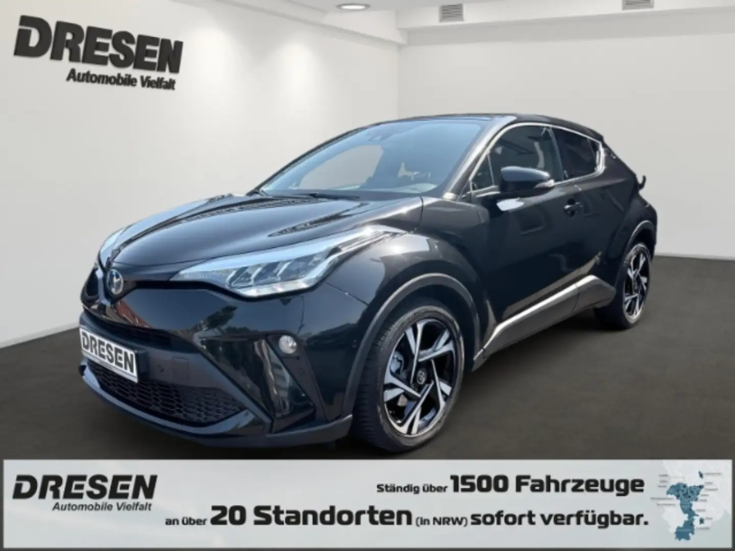 Toyota C-HR 2.0 HYBRID TEAM D NAVI,PDC,CARPLAY,DAB Noir - 1