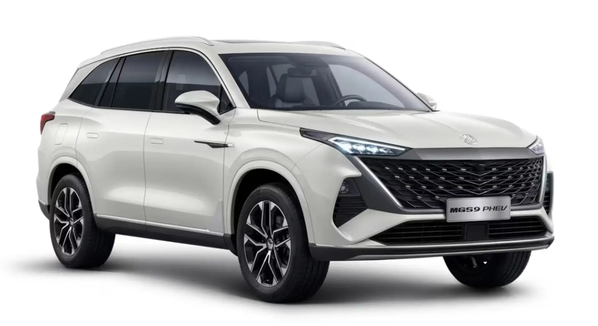 MG MGS9 Plug-in Luxury 7-Sitzer 100km - elektrisch 5t. Weiß - 1