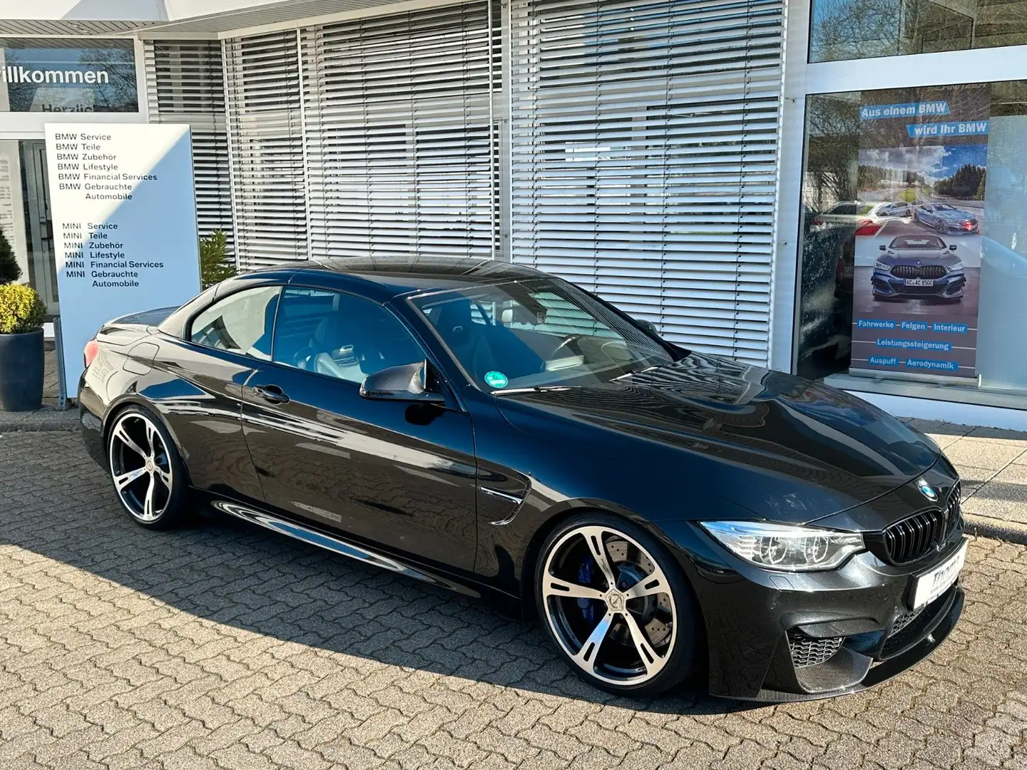 BMW M4 Cabrio +AC Schnitzer +BMW M Performance Parts Schwarz - 2