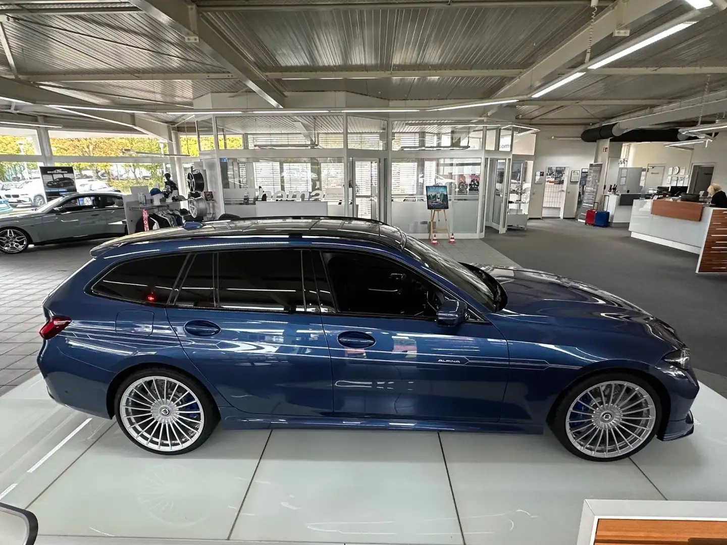 Alpina D3 S 3.0 Allrad Touring +AHK +Standheiz +H/K Blu/Azzurro - 2