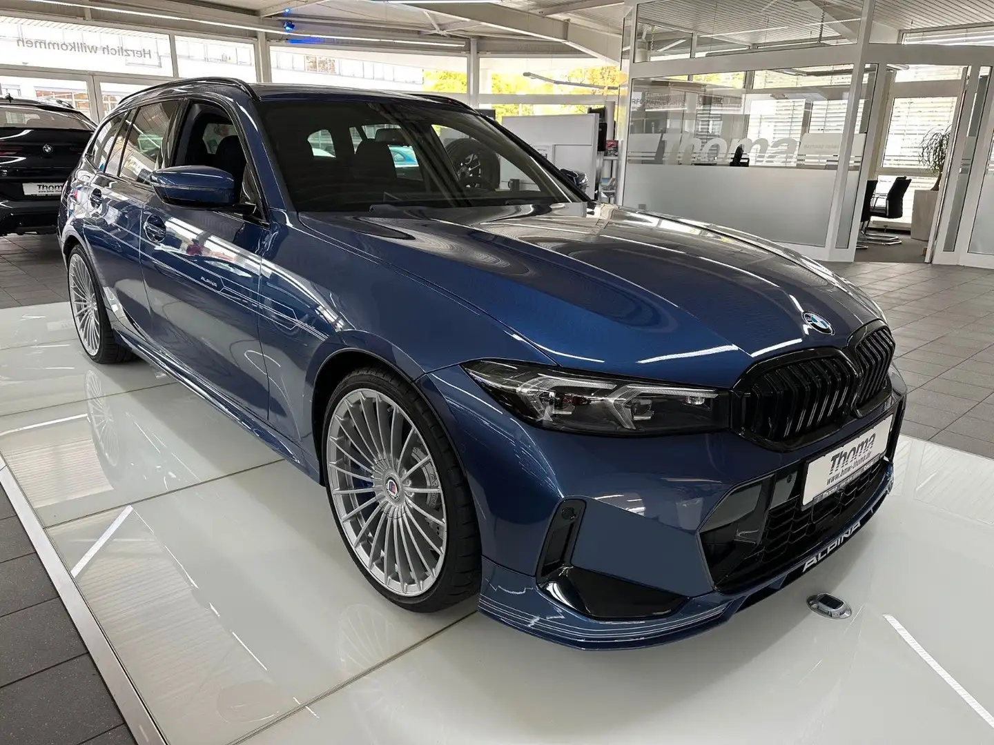 Alpina D3 S 3.0 Allrad Touring +AHK +Standheiz +H/K Blu/Azzurro - 1