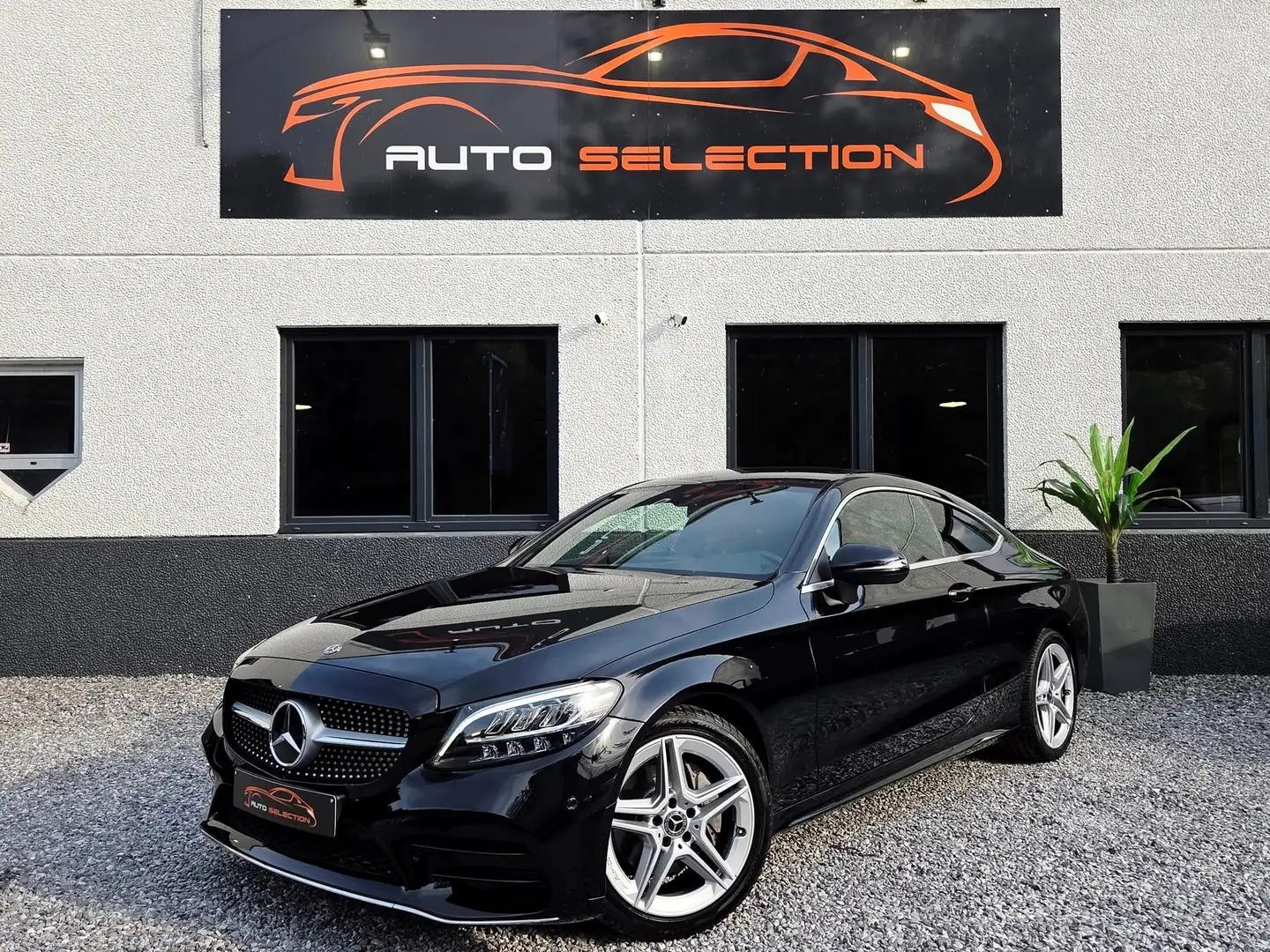Mercedes-Benz C 180 Coupe AMG - COCKPIT - FULL LED - CAMERA - GARANTIE Noir - 1