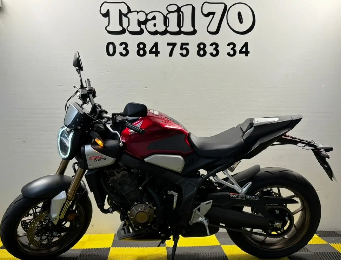 Honda CB 650 Rouge - 2