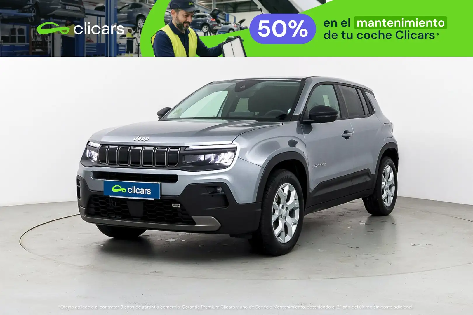 Jeep Avenger 1.2 74KW Gris - 1