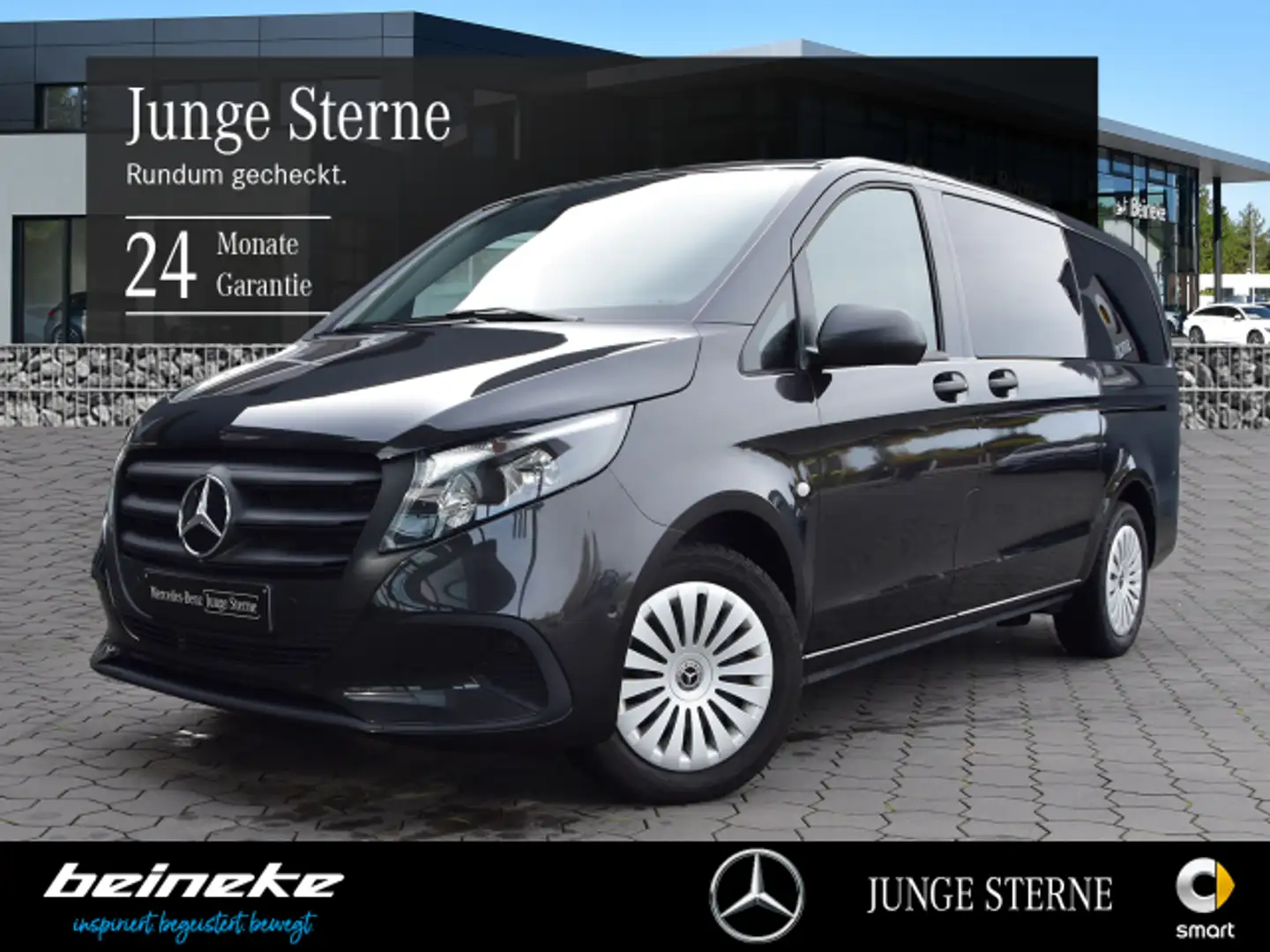 Mercedes-Benz Vito Vito 116 CDI Tourer PRO Lang Autom+Nav+9Sitz+KAM Grau - 1