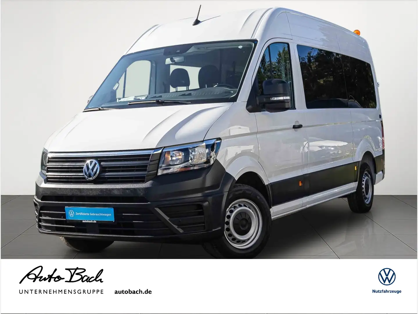 Volkswagen Crafter Kasten MR 2.0 TDI Klimaautomatik EPH, 6 Alb - 1