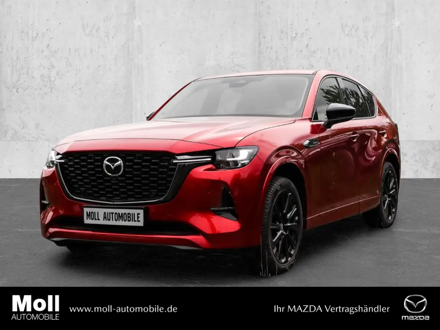 Mazda CX-60 e-SKYACTIV PHEV AWD HOMURA CON-P DRI-P BOSE LEDER Rot - 1