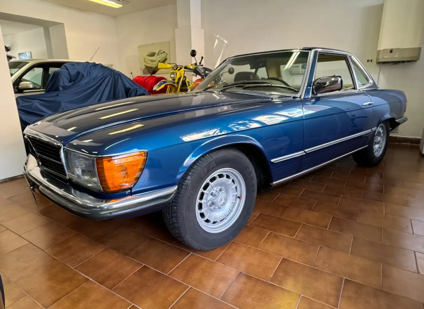 Mercedes-Benz SL 350 350 SL Roadster ASI TARGA ORO Niebieski - 1