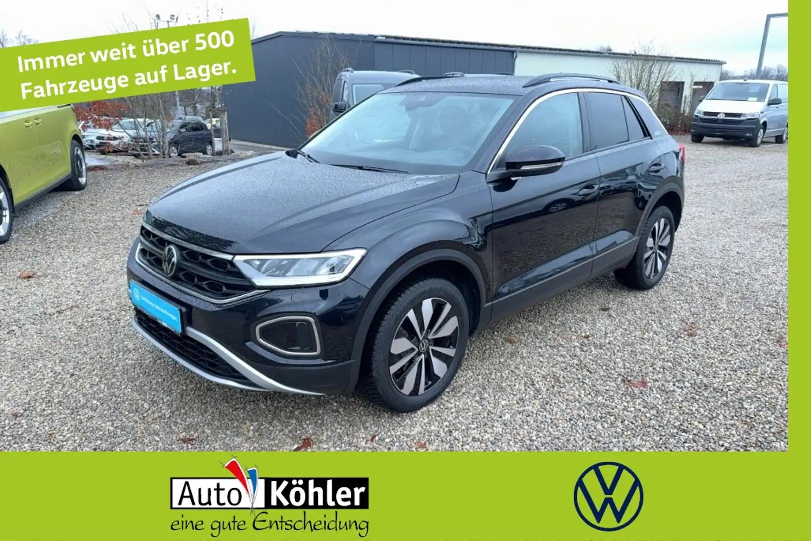 Volkswagen T-Roc GOAL TSi CarPlay/Black/Virt/ACC/LED/Navi Schwarz - 1