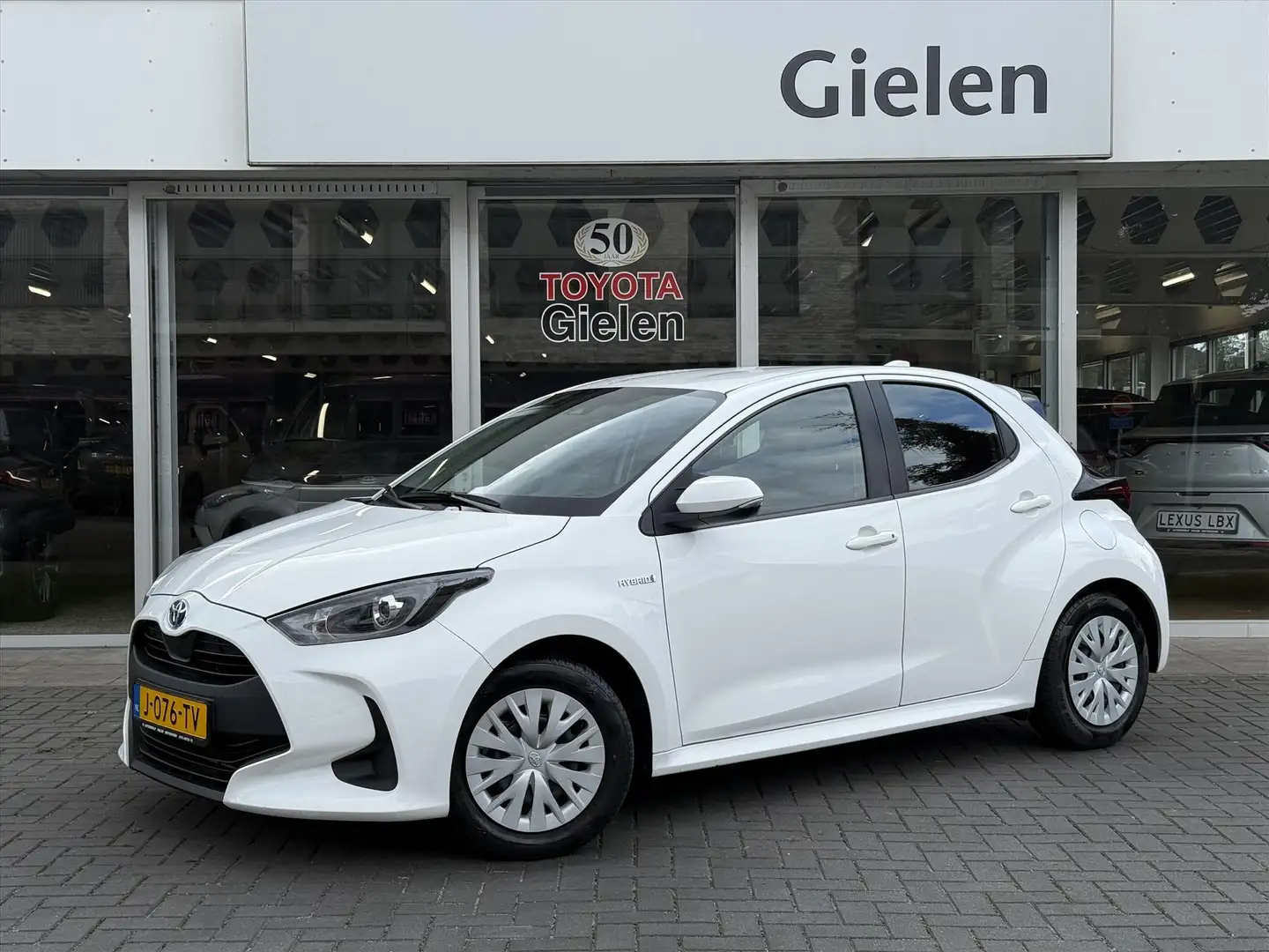 Toyota Yaris 1.5 Hybrid 116pk Active | Apple CarPlay/Android au Blanc - 1