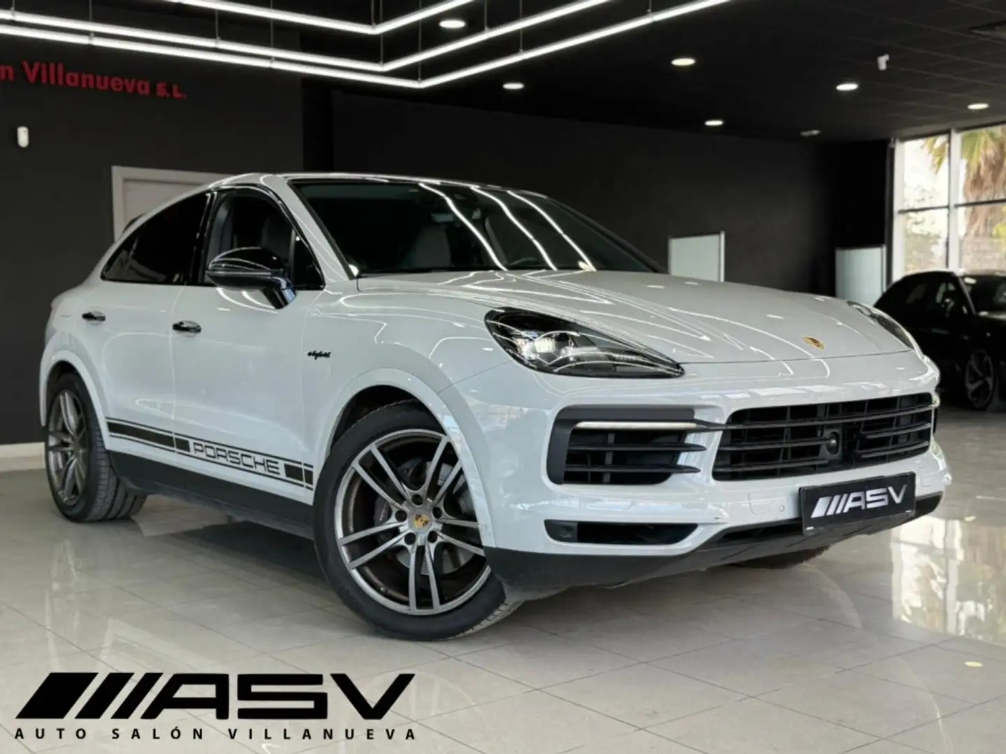 Porsche Cayenne E-Hybrid Coupé Aut. Gris - 1