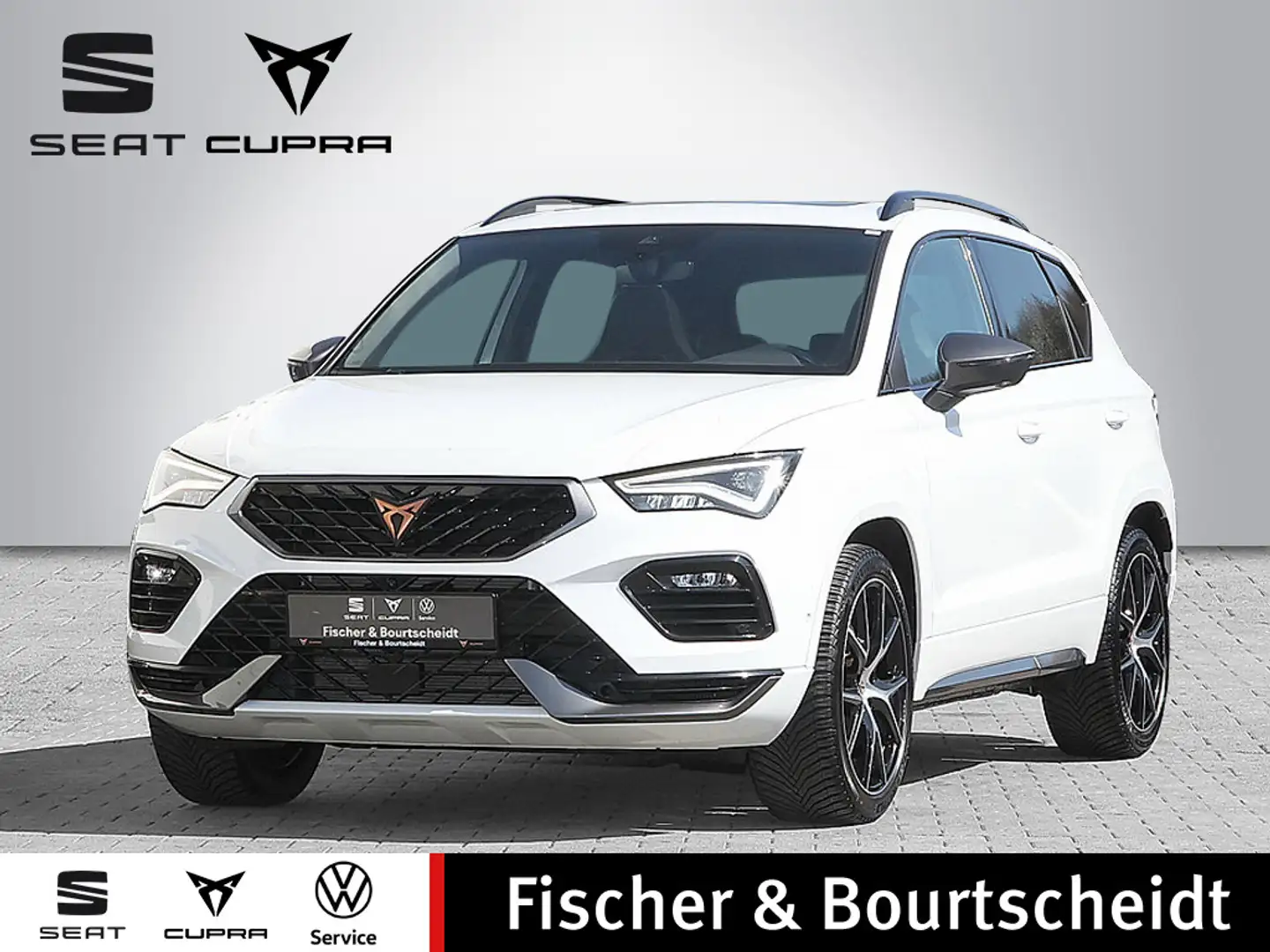 CUPRA Ateca 2.0 TSI 4Drive DSG NAVI PANO BEATS Weiß - 1
