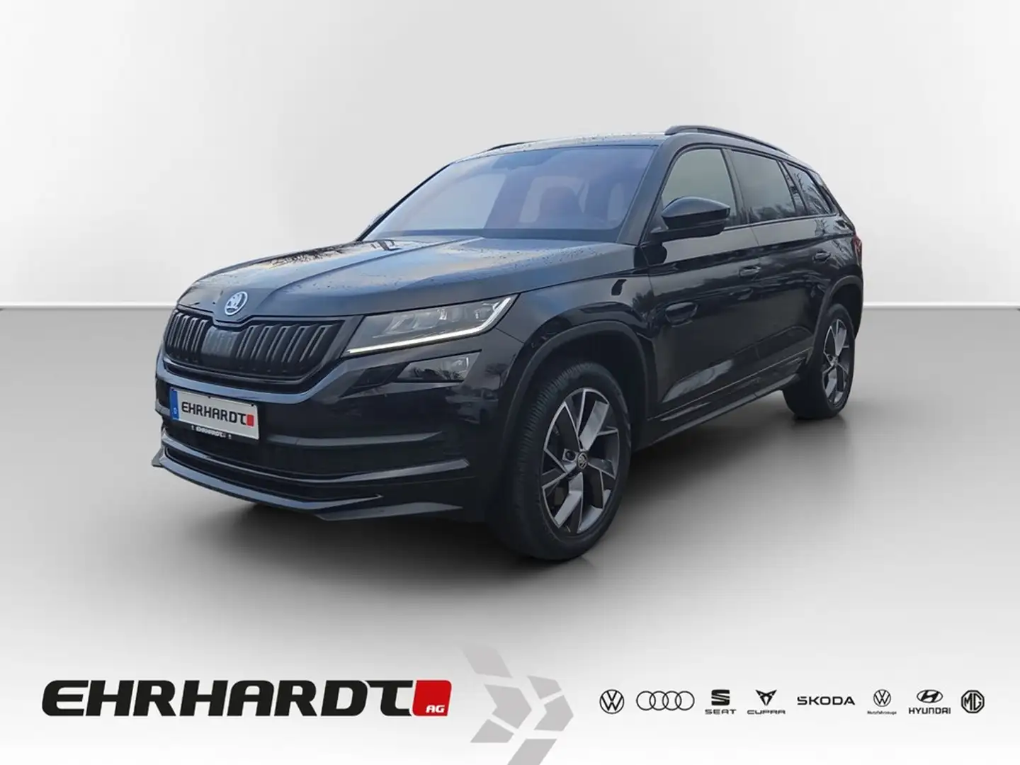 Skoda Kodiaq 2.0 TSI DSG 4x4 Sportline LED*NAV*SHZ*PDC*TEMPO... Schwarz - 1