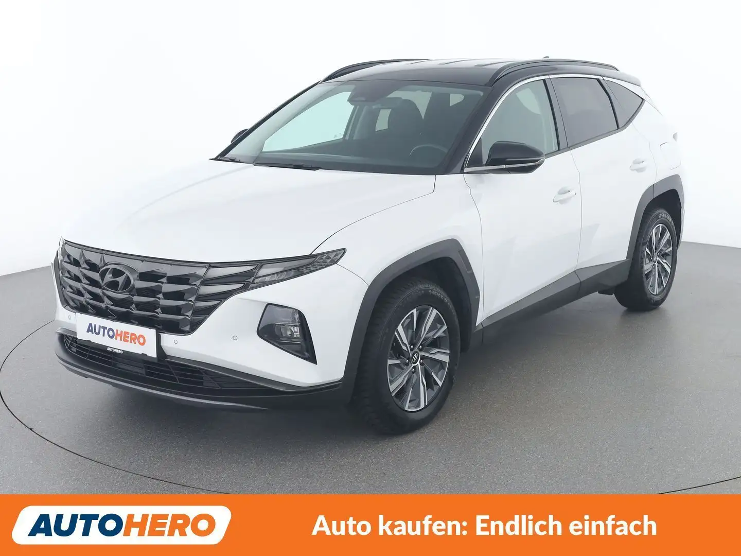 Hyundai TUCSON 1.6 T-GDI Hybrid Trend 4WD Weiß - 1