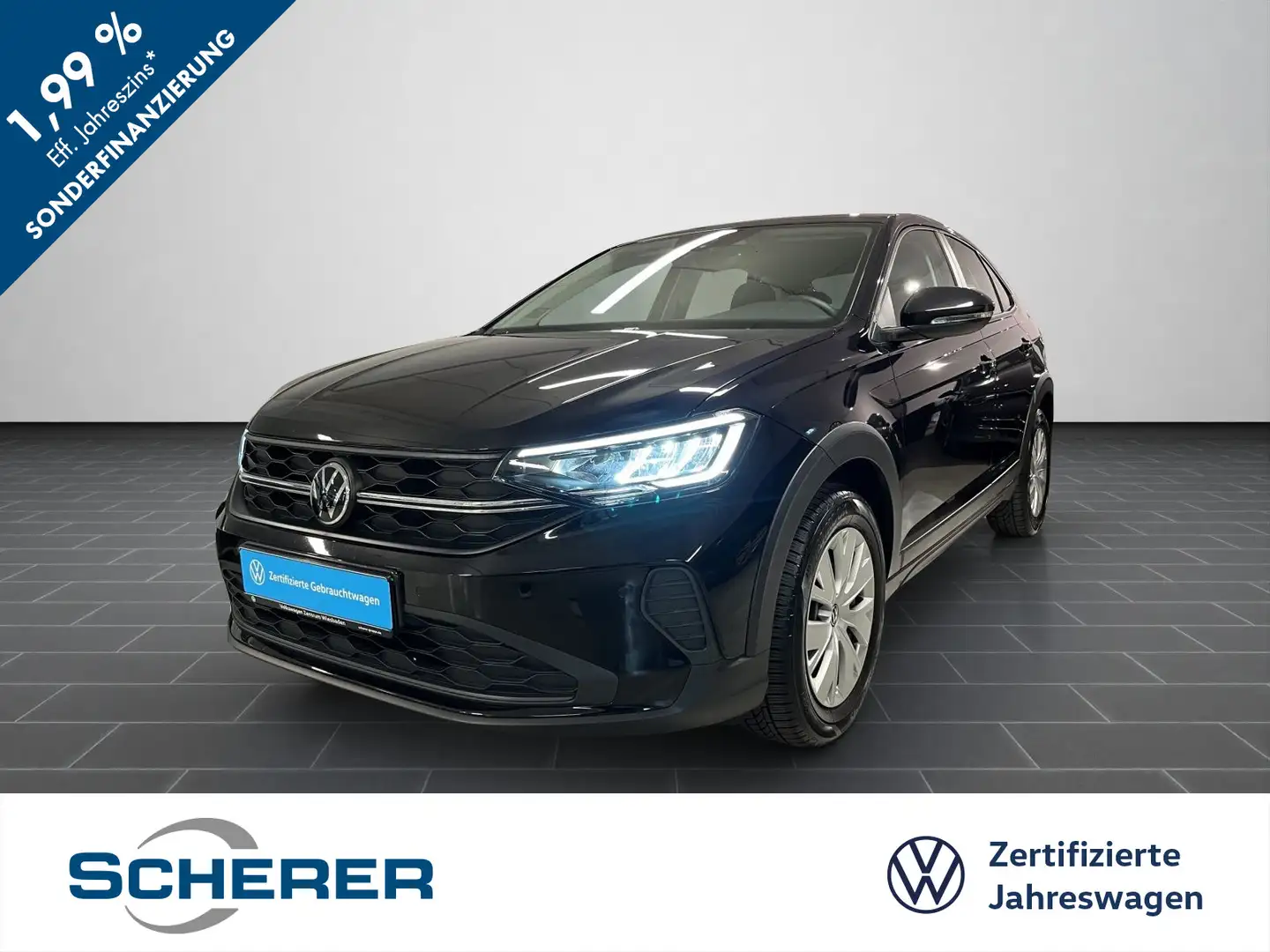 Volkswagen Taigo 1.0 TSI, APP, Sitzh., LED, Allwetter, EPH Schwarz - 1