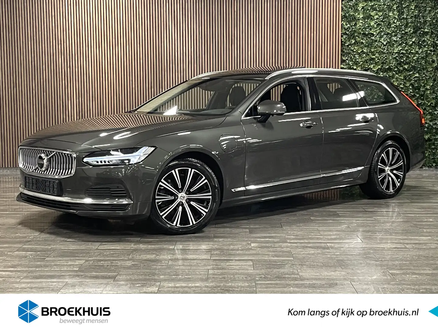 Volvo V90 T6 AWD Recharge Inscription | Luchtvering | Bowers Gris - 1