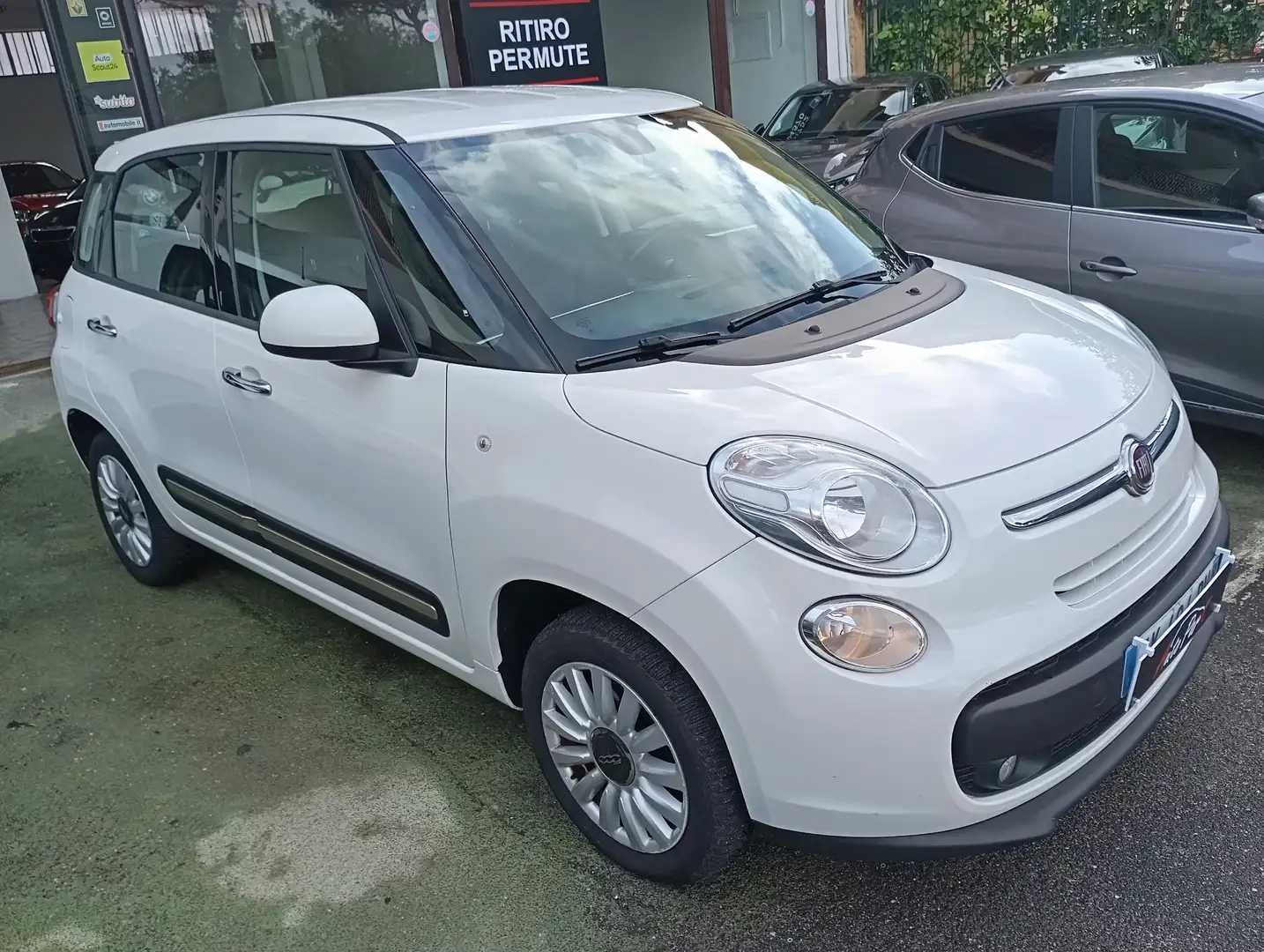 Fiat 500L 0.9 TwinAir Turbo Natural Power Pop Star Blanc - 2