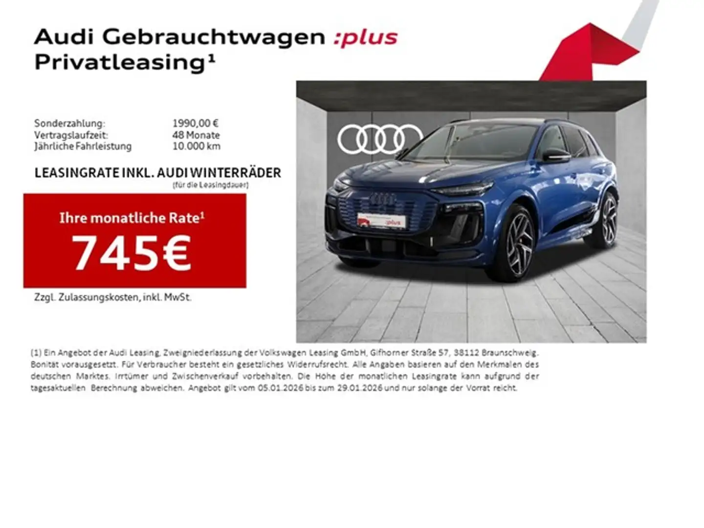 Audi SQ6 e-tron Edition One LM21 Pano Luft HuD B&O AHK Blau - 2