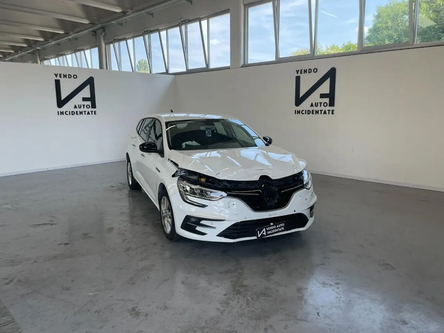 Renault Megane SPORTER VAN 1.5 BLUE DCI 116CV EDC EQUILIBRE Bianco - 1
