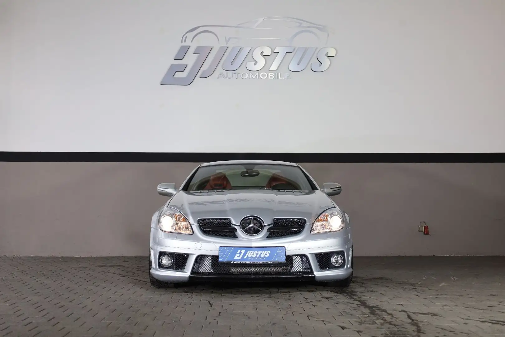 Mercedes-Benz SLK 55 AMG /Kamera/Airscarf/Xenon/TEMP/H&K/R18 Silber - 2