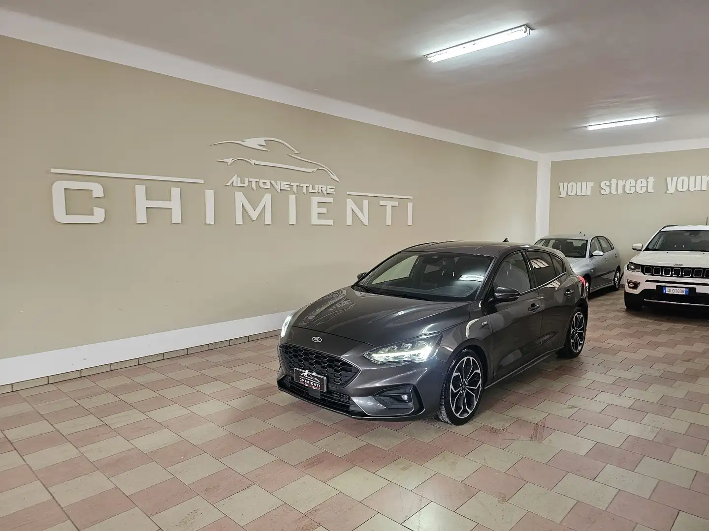 Ford Focus 1.5 ecoblue ST-Line Co-pilot s Gris - 1