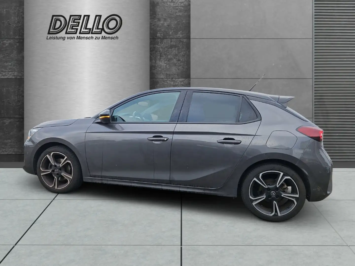 Opel Corsa 1.2T AT GS Line Voll-Leder Panorama Navi Leder Dig Grau - 2