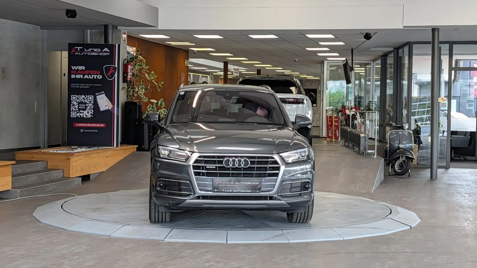 Audi Q5 2.0 TDI quattro 2xS-Line S-Tronic *Virtual-Cockpit Grau - 2