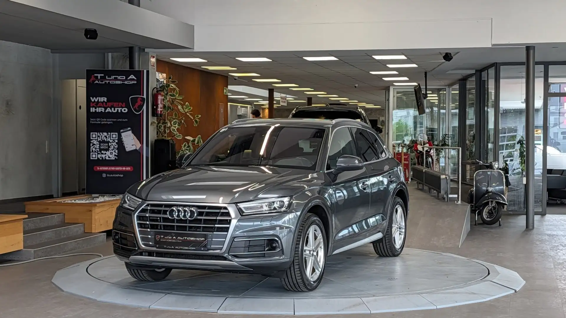 Audi Q5 2.0 TDI quattro 2xS-Line S-Tronic *Virtual-Cockpit Grau - 1