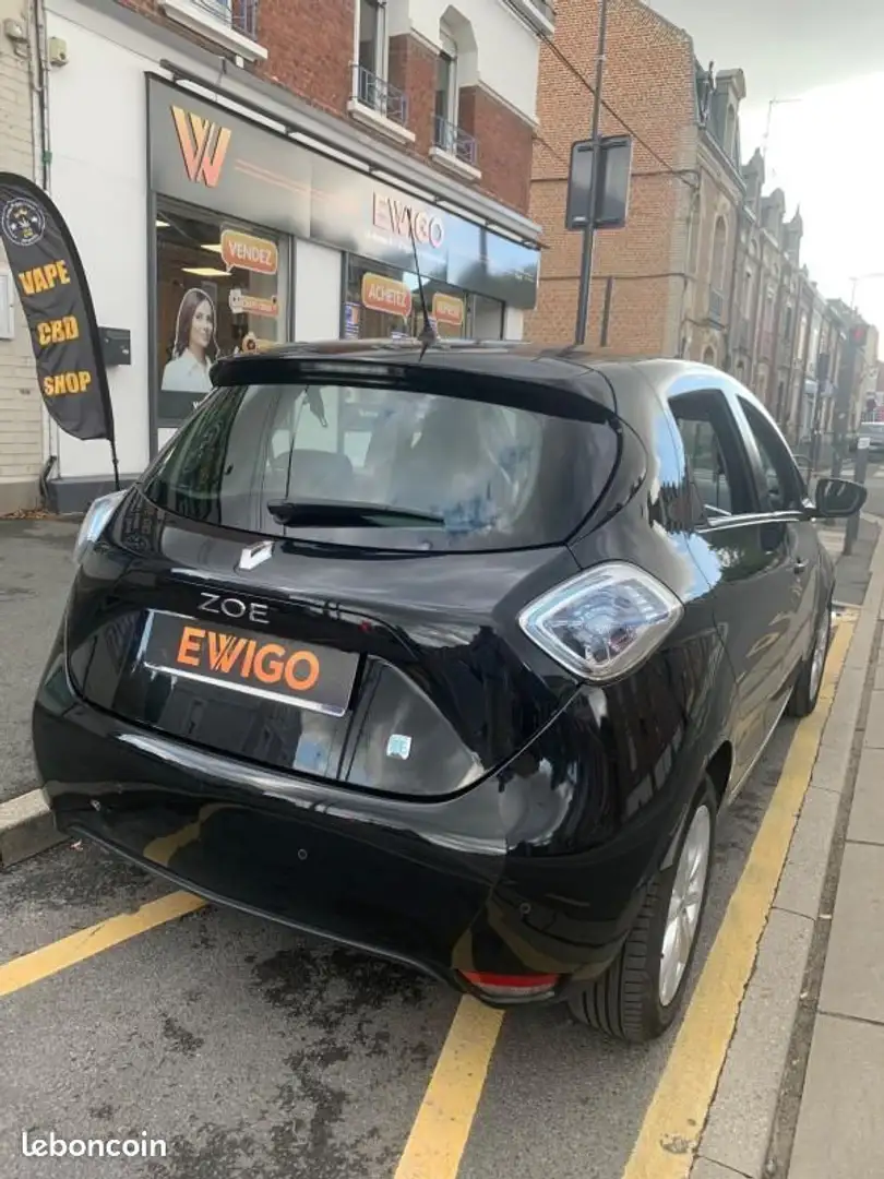 Renault ZOE R90 ZE240 22 kWH Schwarz - 2