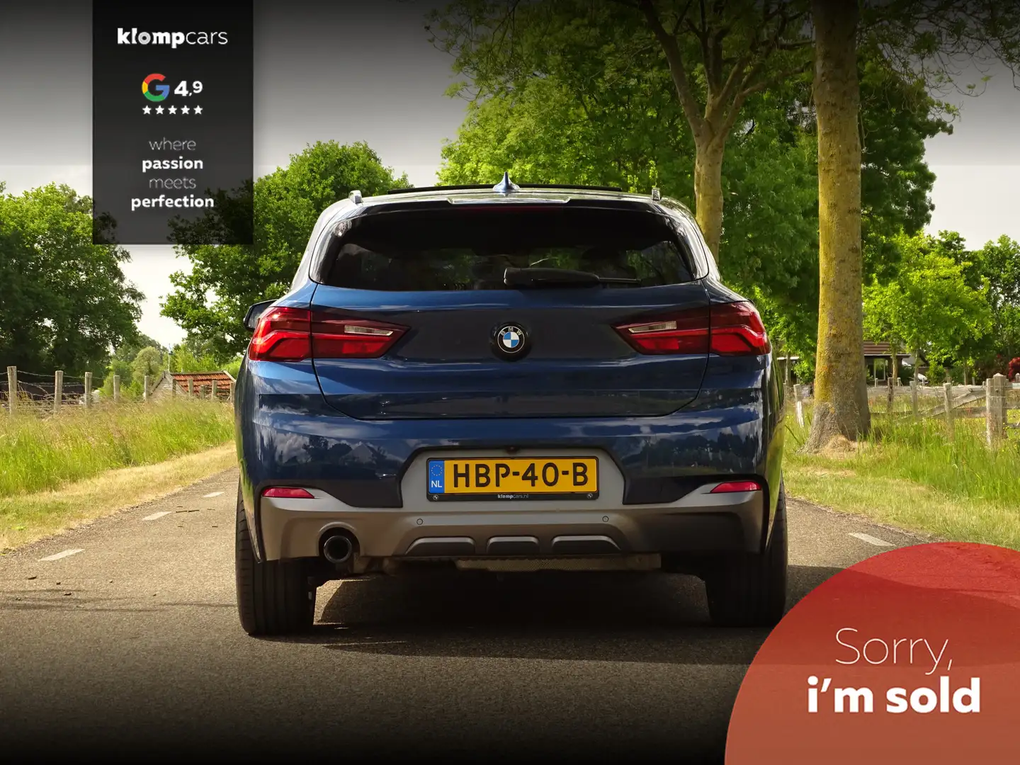 BMW X2 xDrive25e M-Sport | BTW | Carplay | Schuifdak | Sp Blau - 2