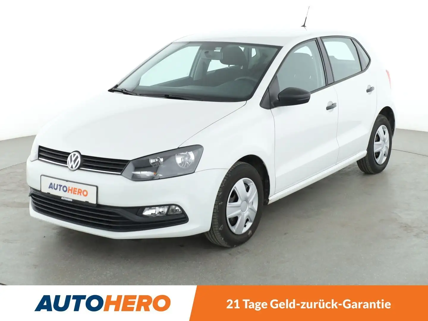 Volkswagen Polo 1.0 Trendline*KLIMA*GARANTIE* Weiß - 1