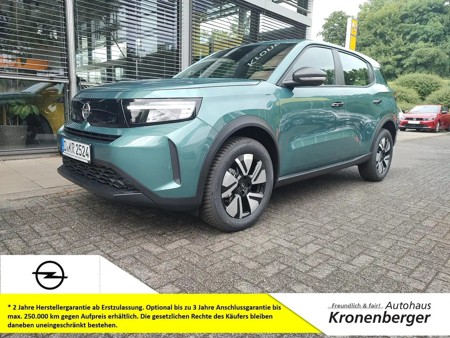 Opel Frontera 1.2 Edition Allwetter Automatik RKamera Vert - 1