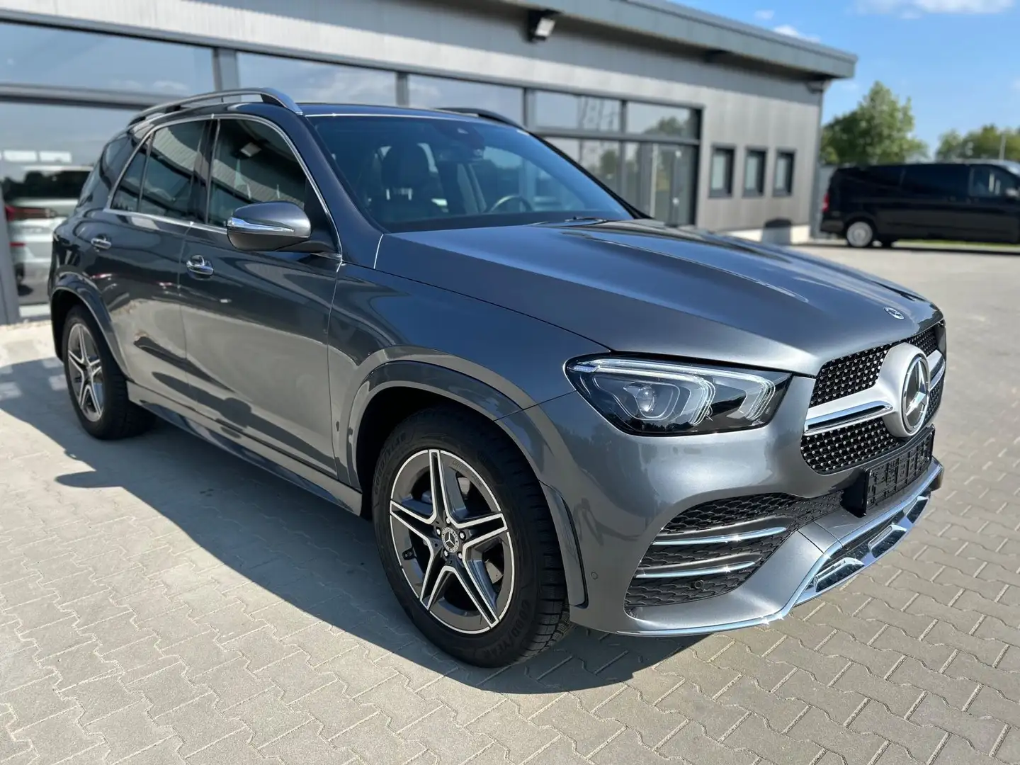 Mercedes-Benz GLE 300 d 4M AMG -Memory-Burmester-360Kam-20Zoll Grau - 1