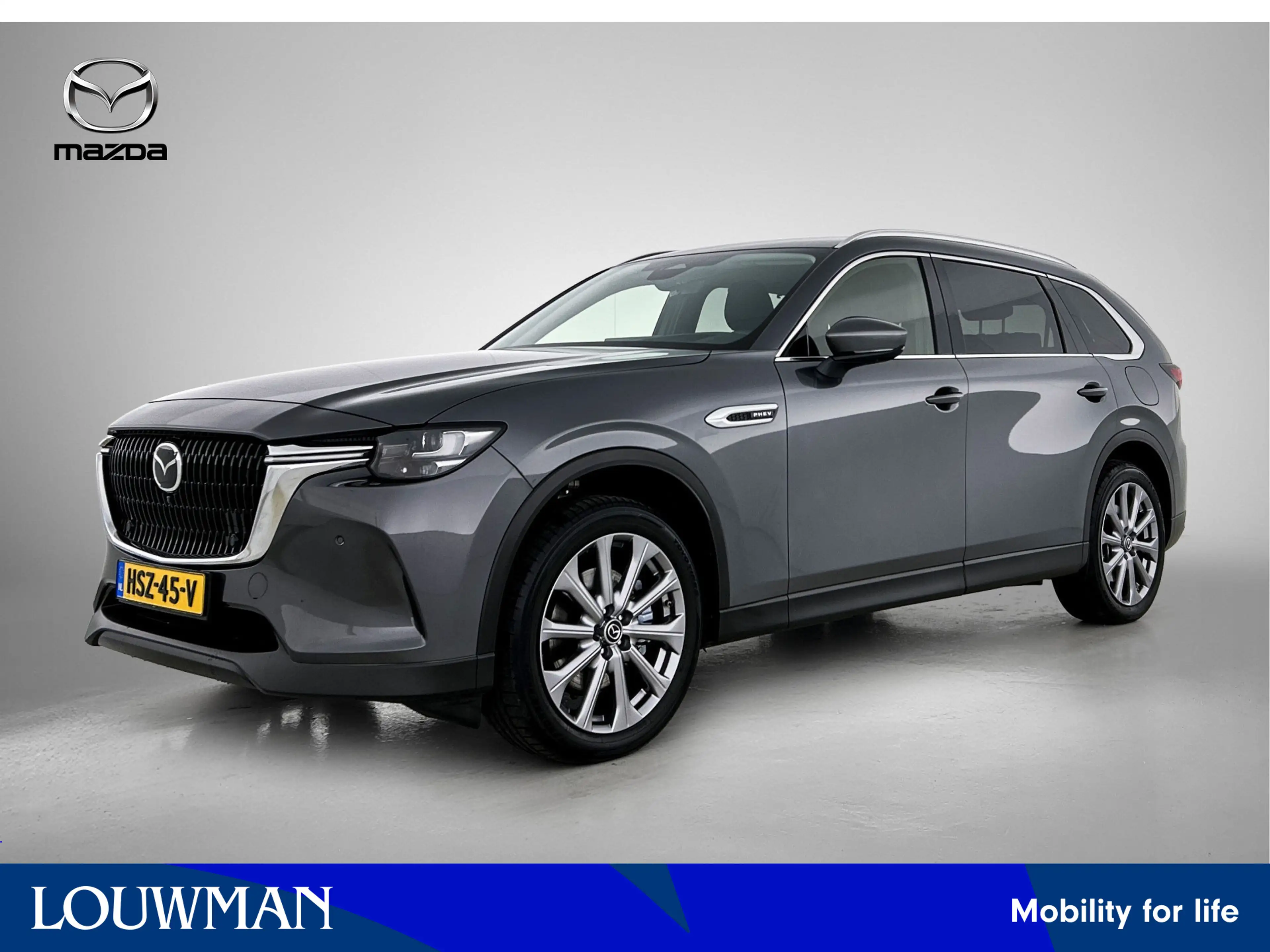 Mazda CX-80 2.5 e-SkyActiv PHEV Exclusive-Line | Bose | Elektr